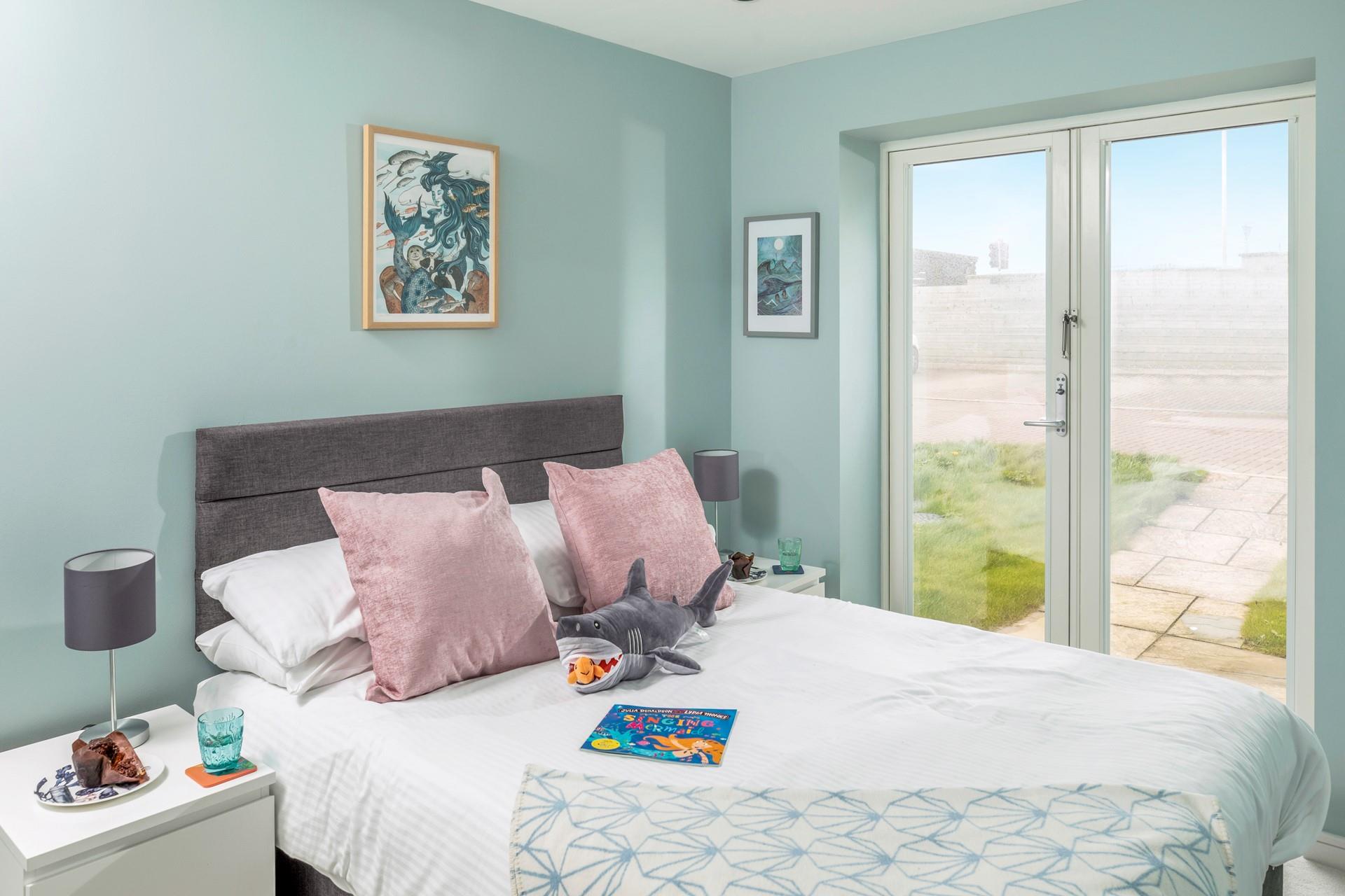 Wake up rejuvenated after a restful night's sleep.