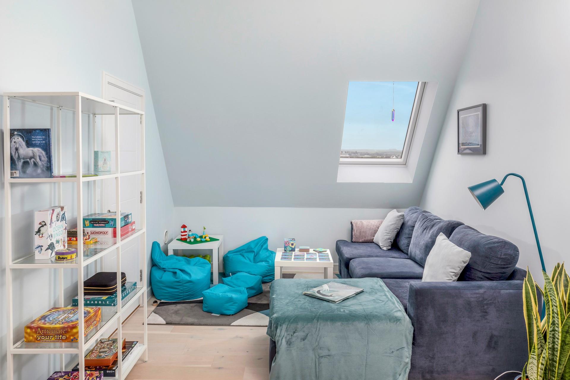 The little ones can enjoying playing in the games corner.