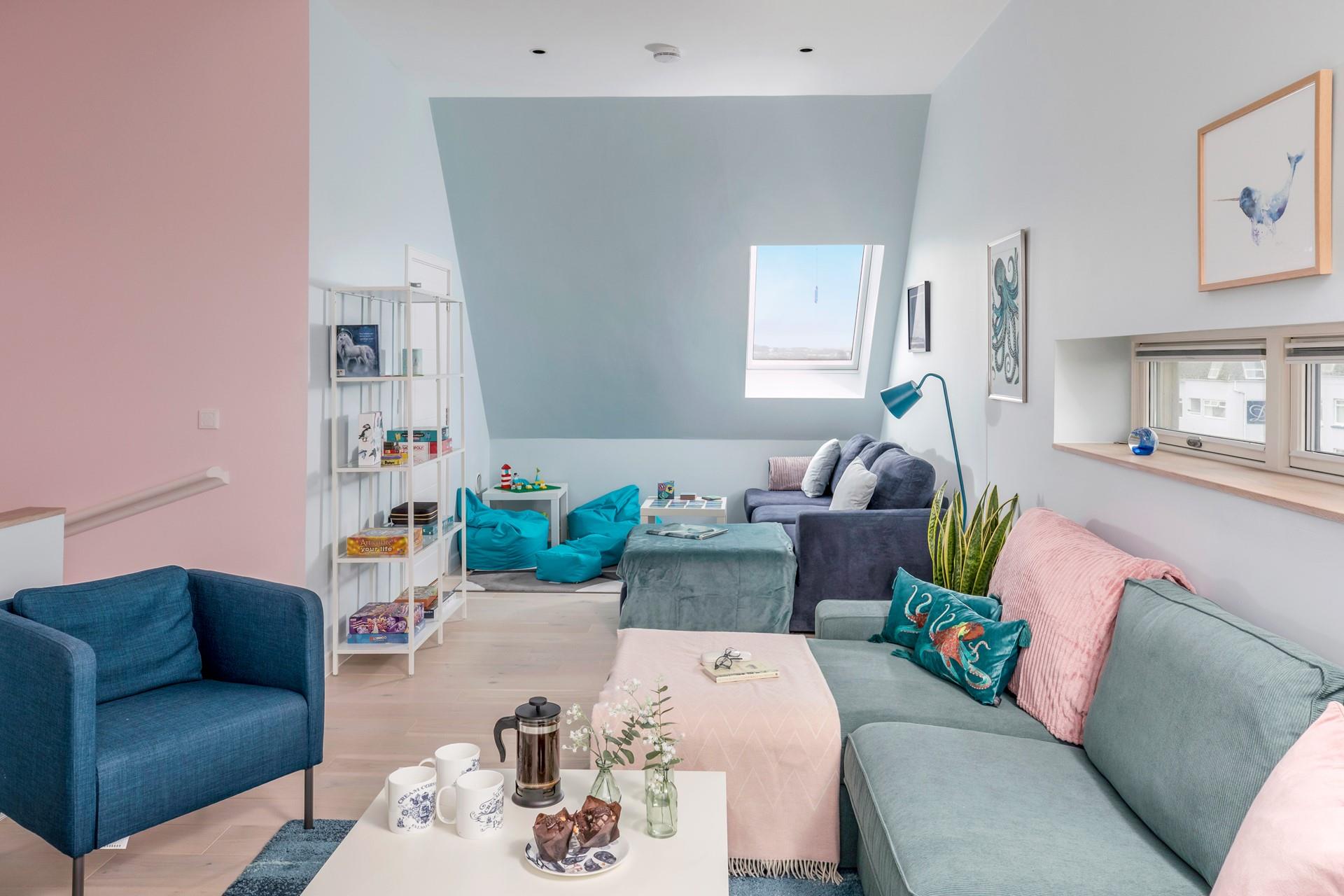 Plenty of space for everyone to relax.