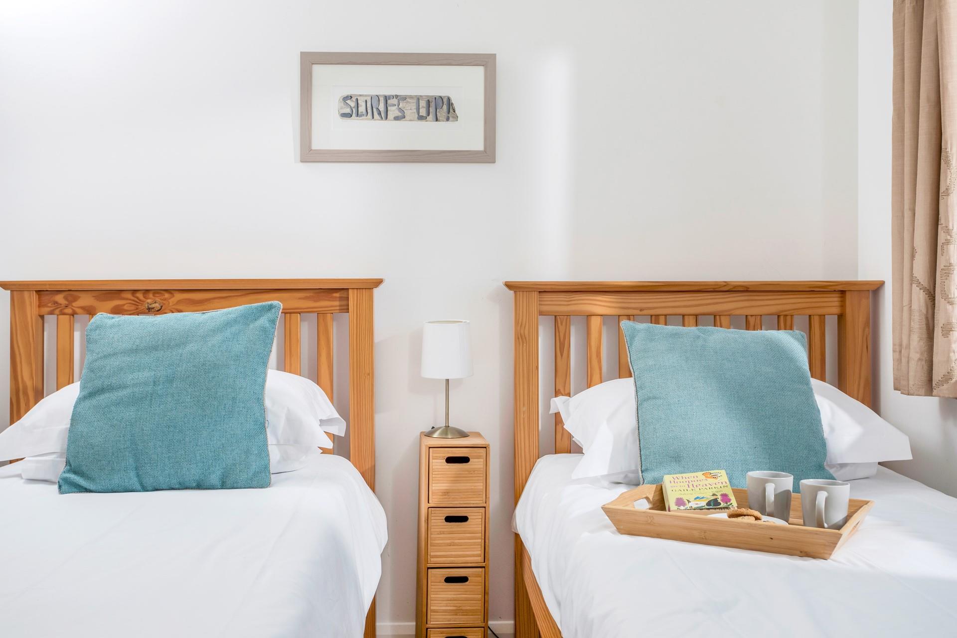 After a busy day of exploring come back to relax in bed with a cuppa.