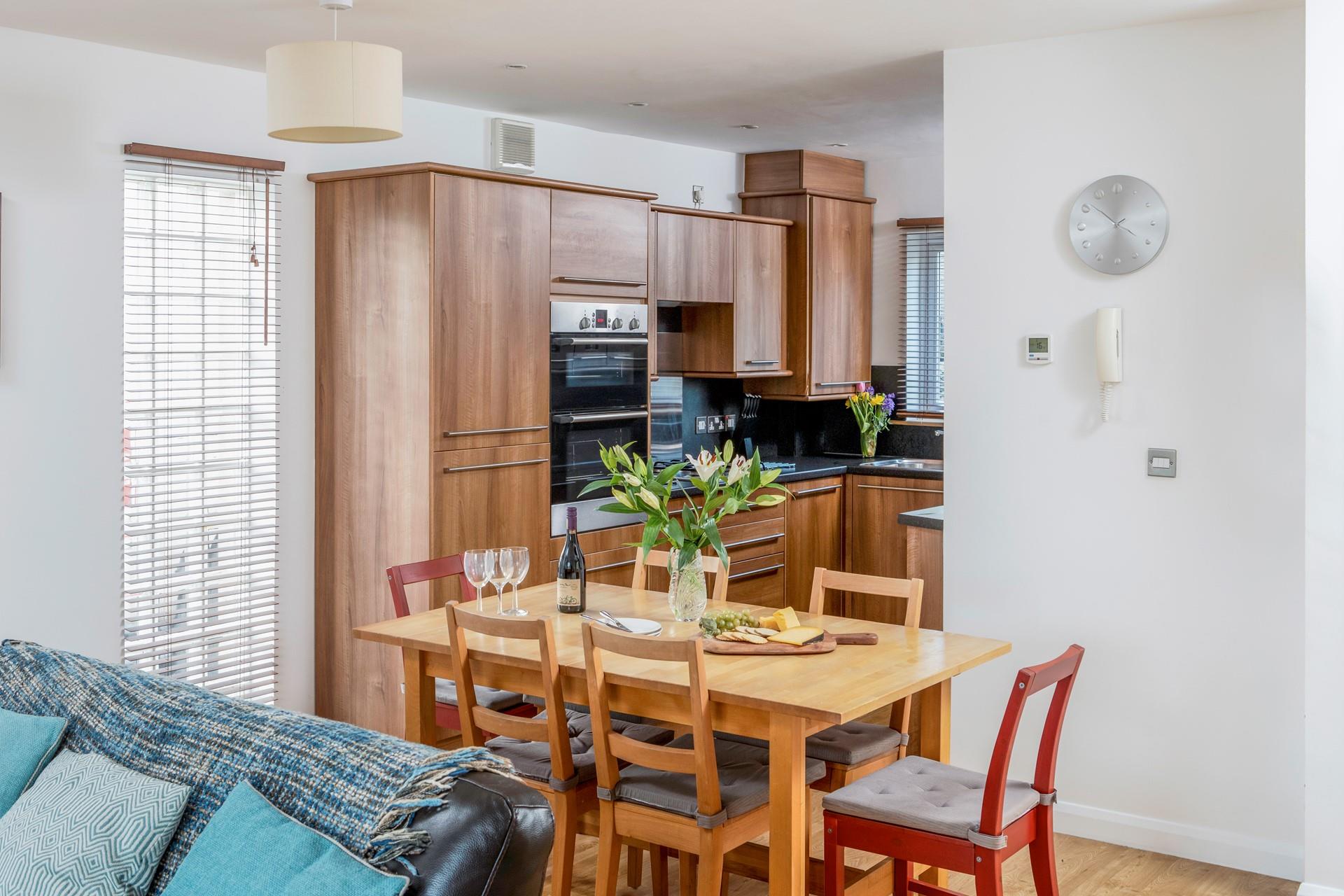 Open plan living means you can spend quality time together as a family.
