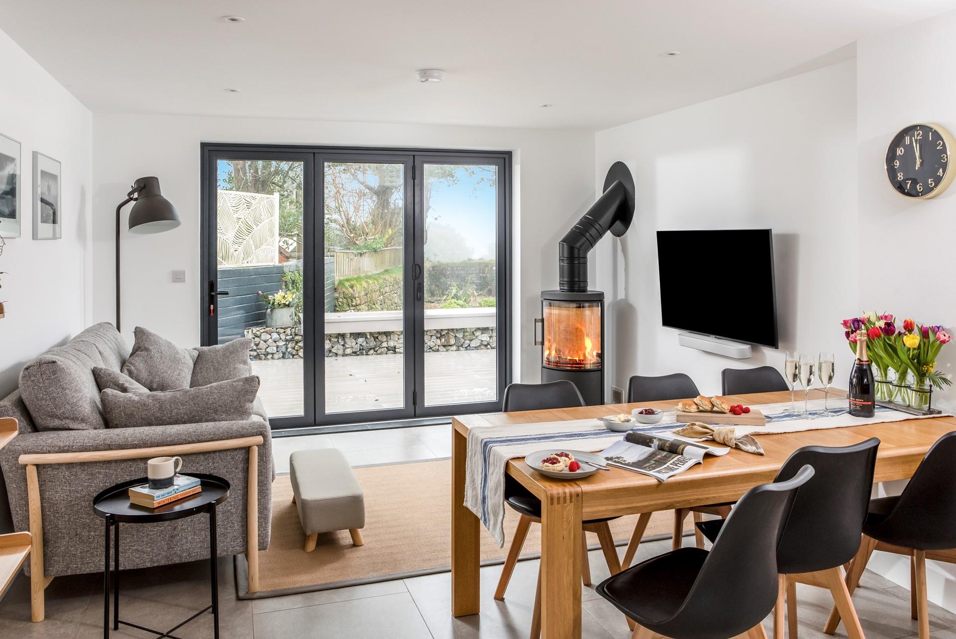 Light the woodburner and enjoy an afternoon treat after a winter walk.