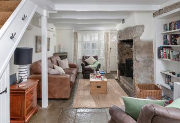 Sink into the comfortable sofa and relax in the sitting room with your loved ones.