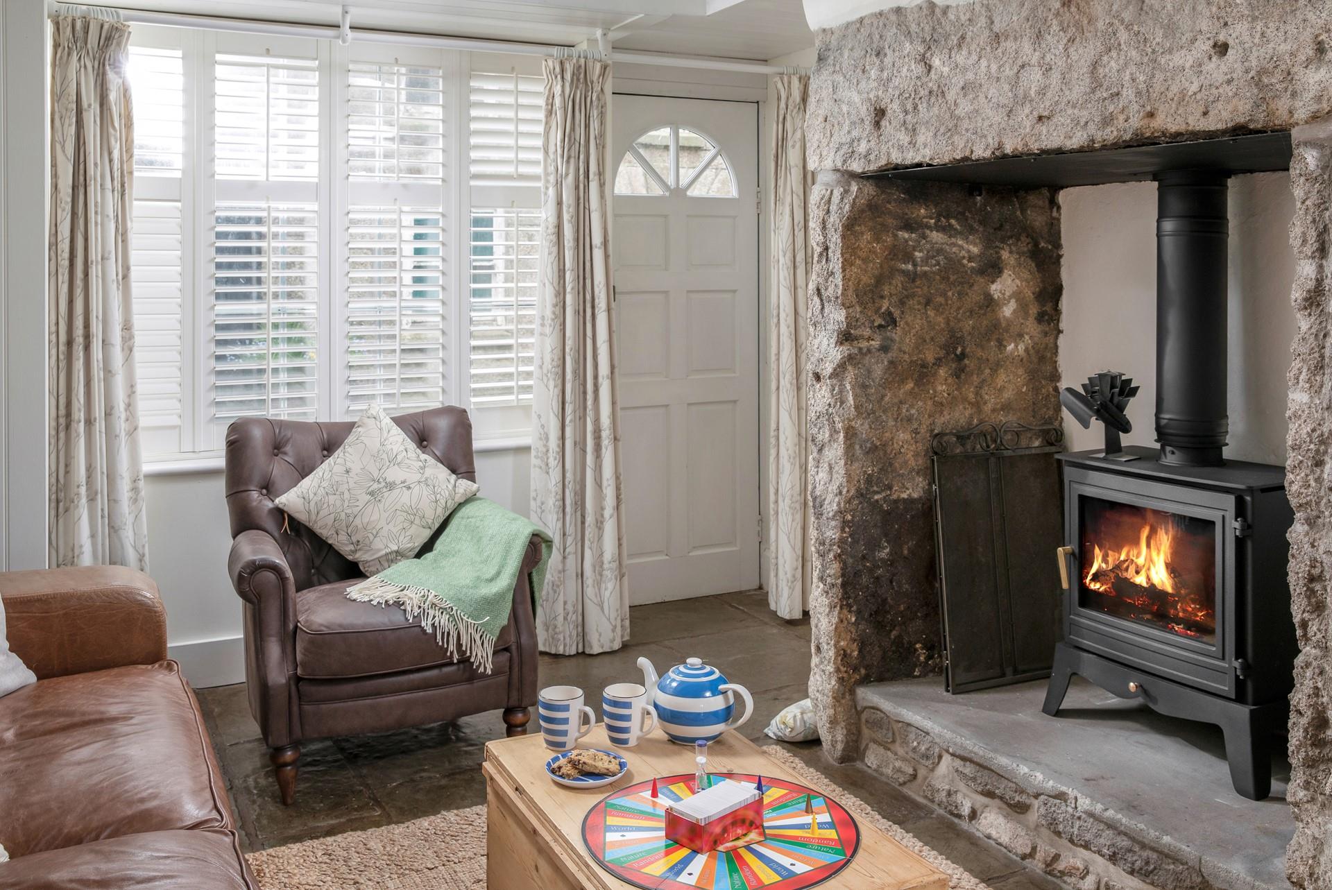 Spend the evening with a good film on the TV.