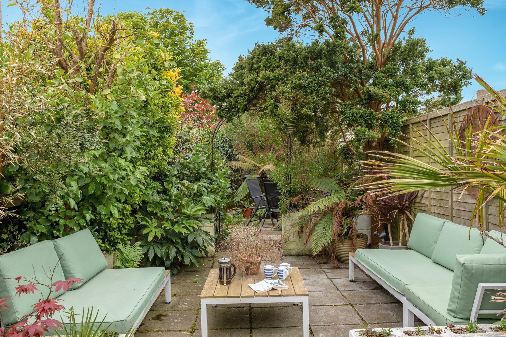 Enjoy an afternoon tea in the garden.