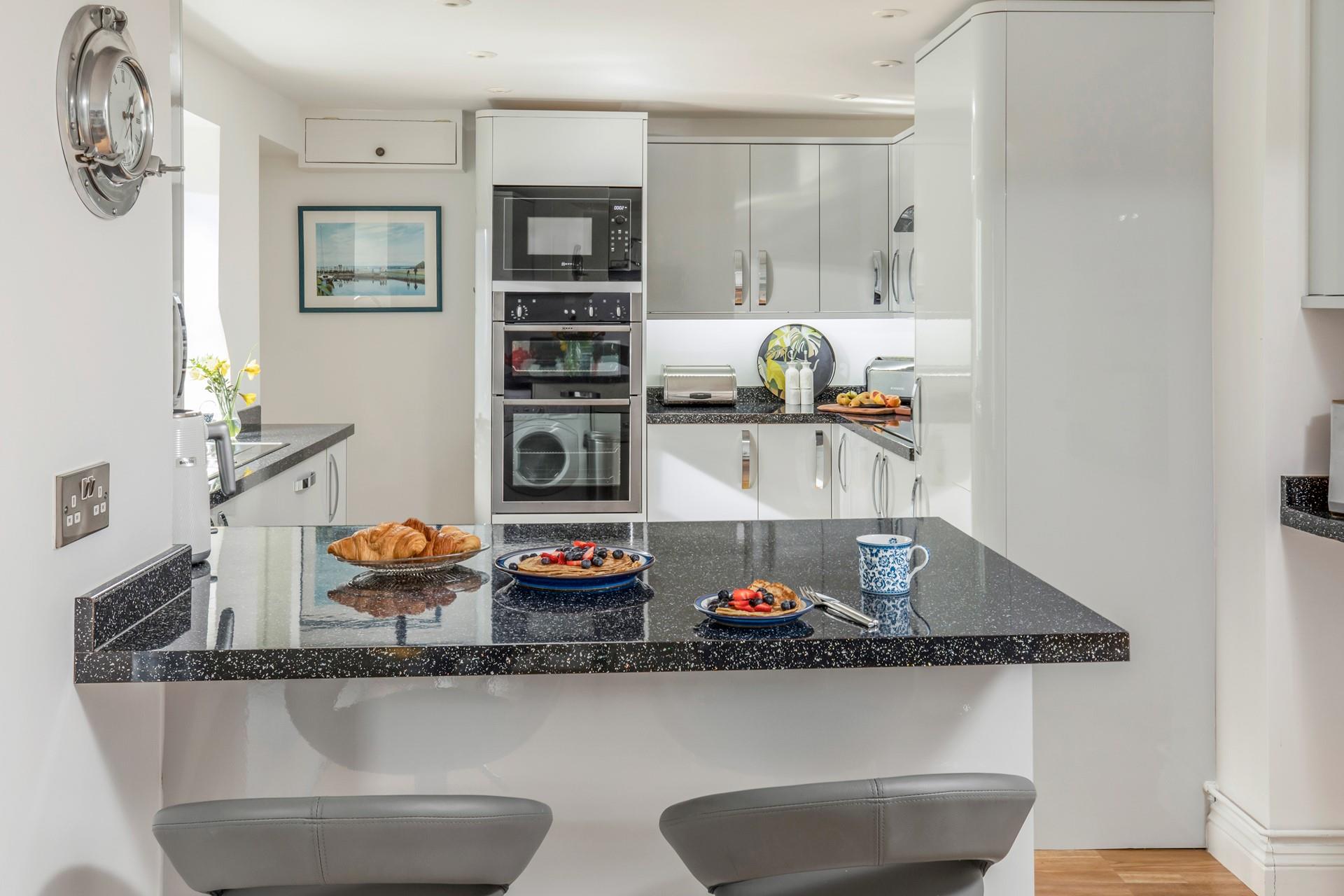 Enjoy a hearty breakfast to start the day.