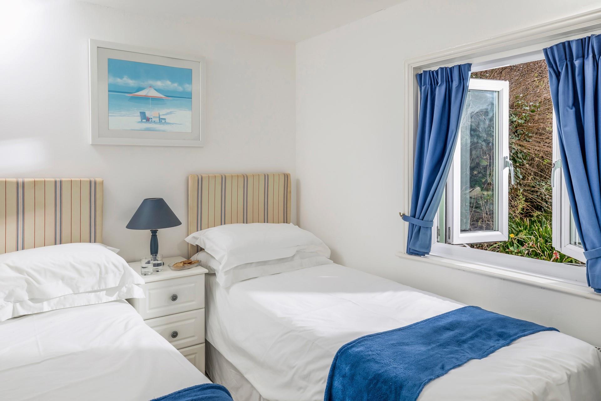 Tuck the little ones in bed after a fun-filled day on the beach.