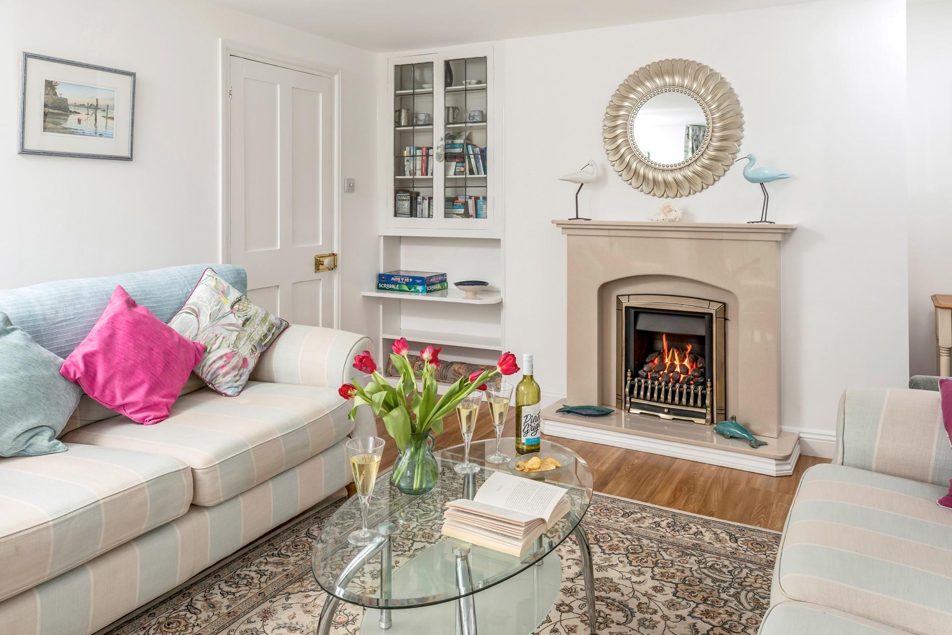 Sink into relaxation mode in the cosy sitting room.