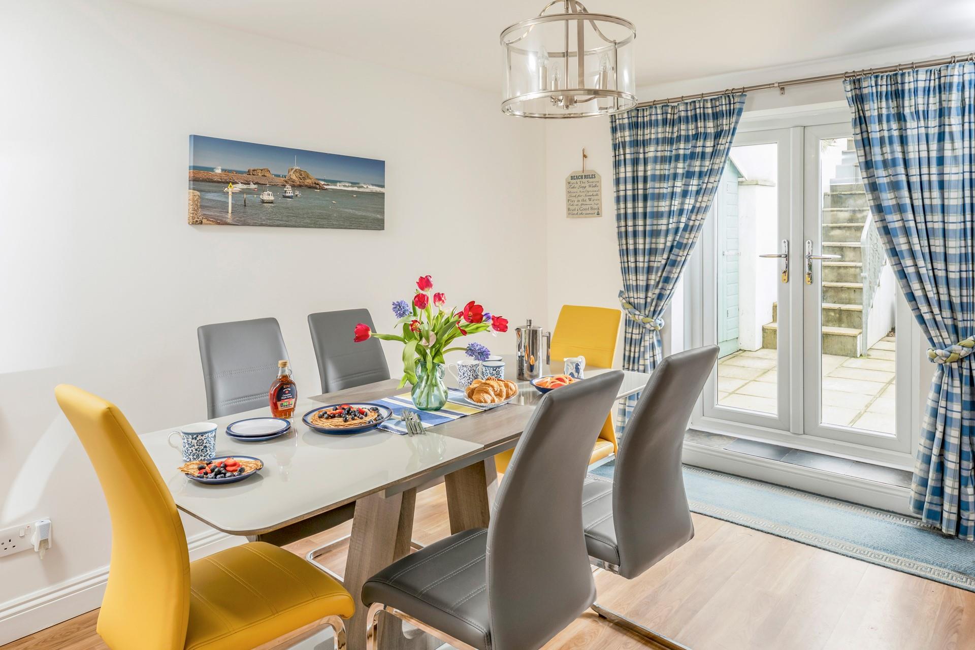 Gather the family around the dining table and tuck into a feast.