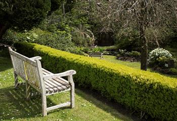 The perfect spot for a peaceful moment with a good book.