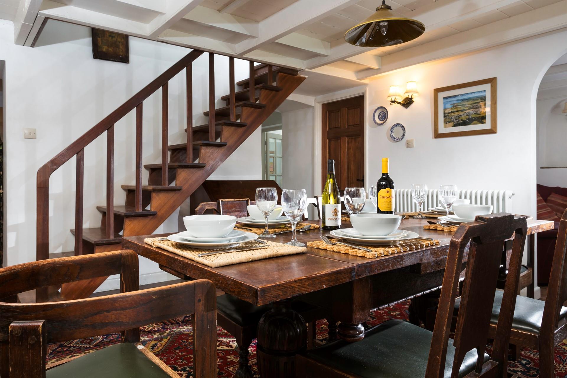 After a coast path ramble come back to enjoy a hearty roast.