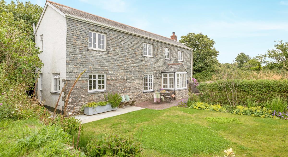 The large garden is perfect for the little ones to let off some steam!