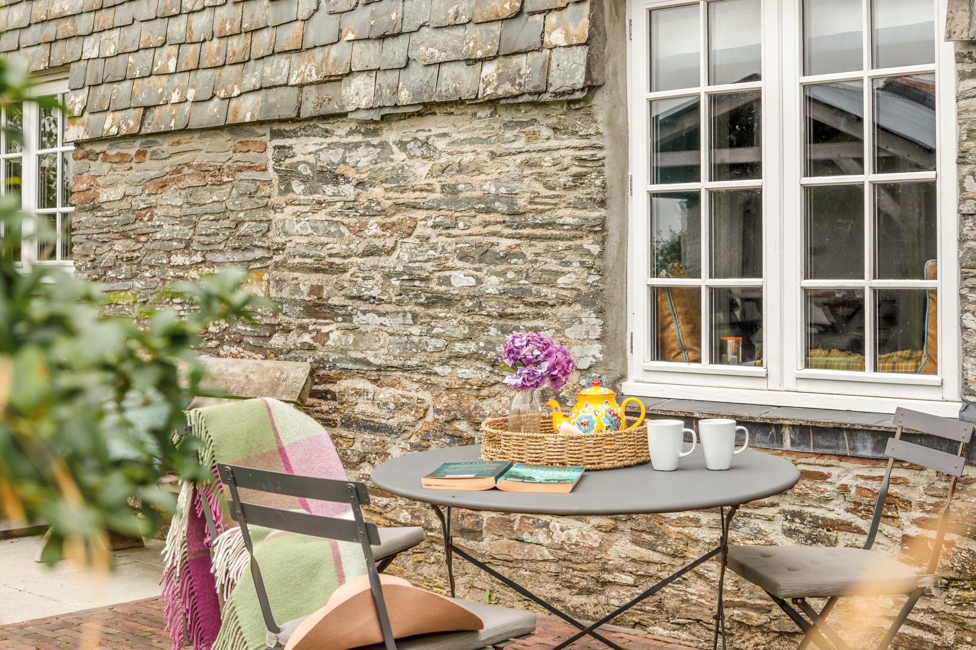 Get stuck into a good book in the quiet garden.