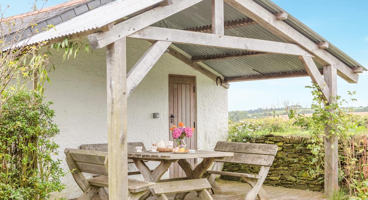 Indulge in tea and locally baked cake.