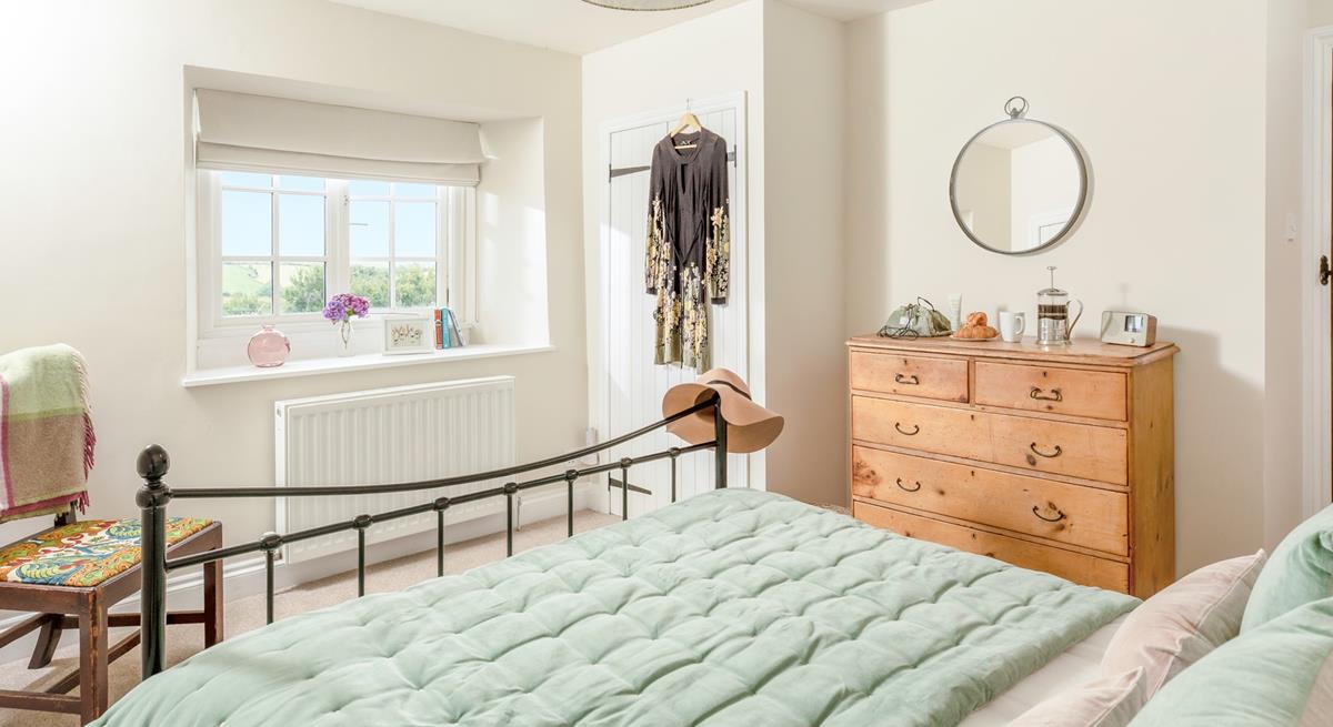 Wake up to idyllic countryside views.