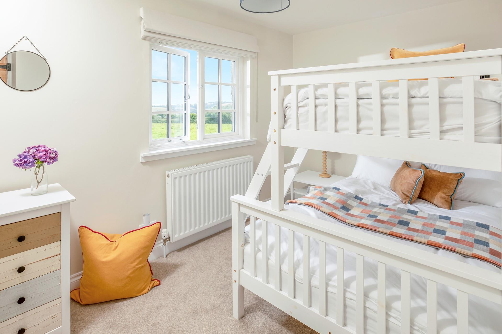 Wake up to the sounds of the countryside each morning.