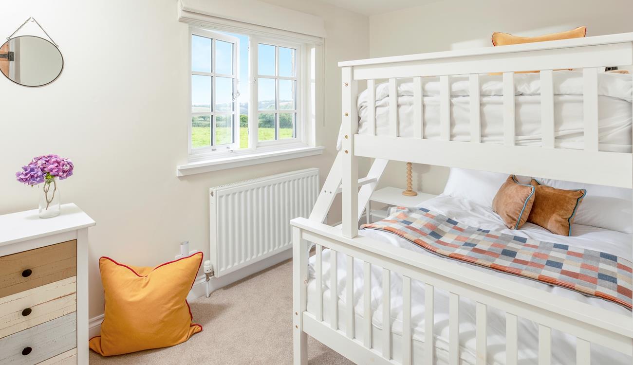 Wake up to the sounds of the countryside each morning.