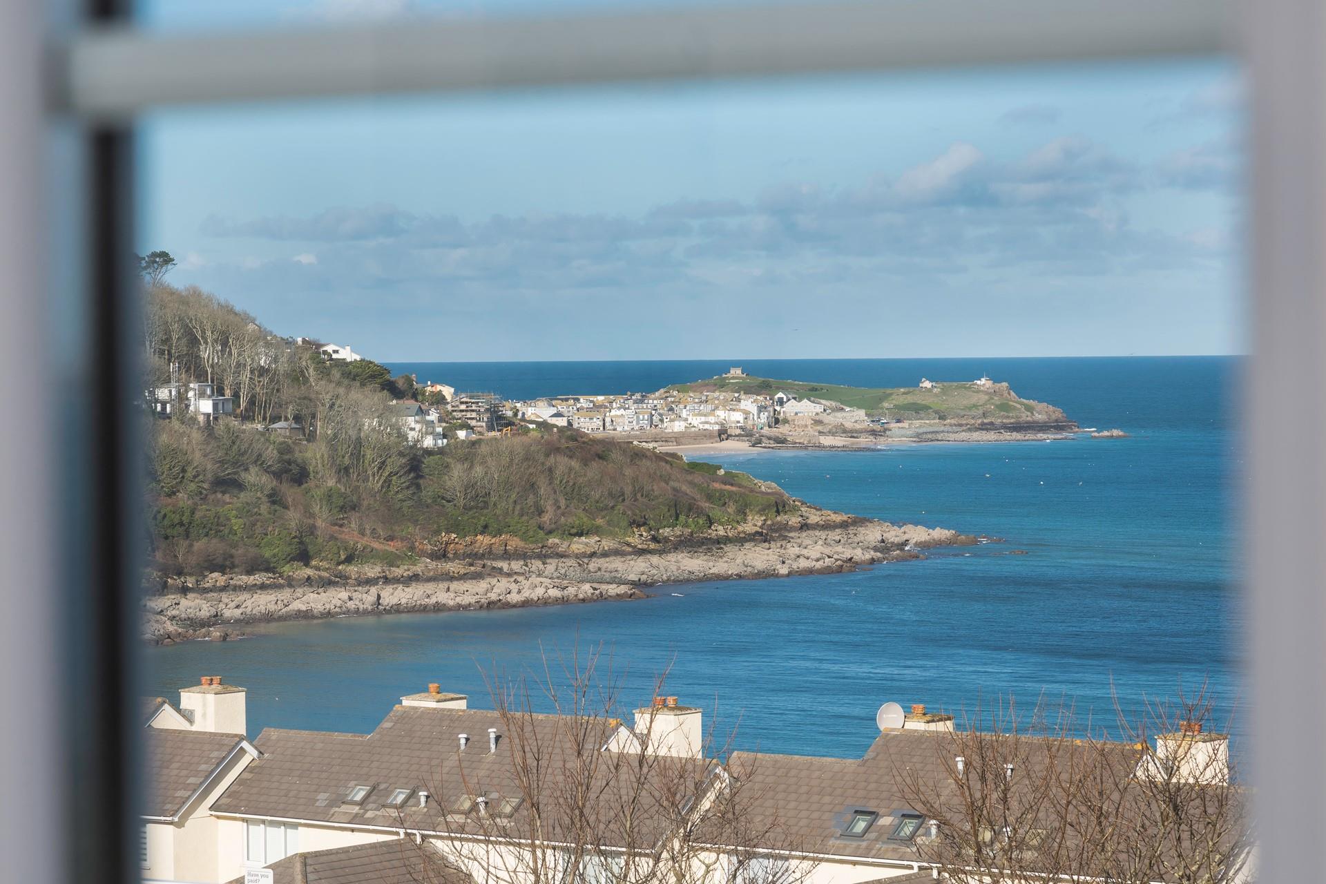 Take the short stroll down to the beach for a morning dip.