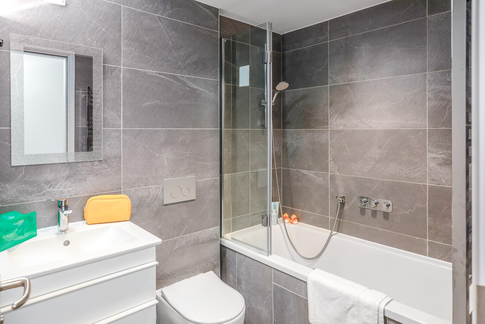 Run yourself a relaxing bath after a day on the beach.