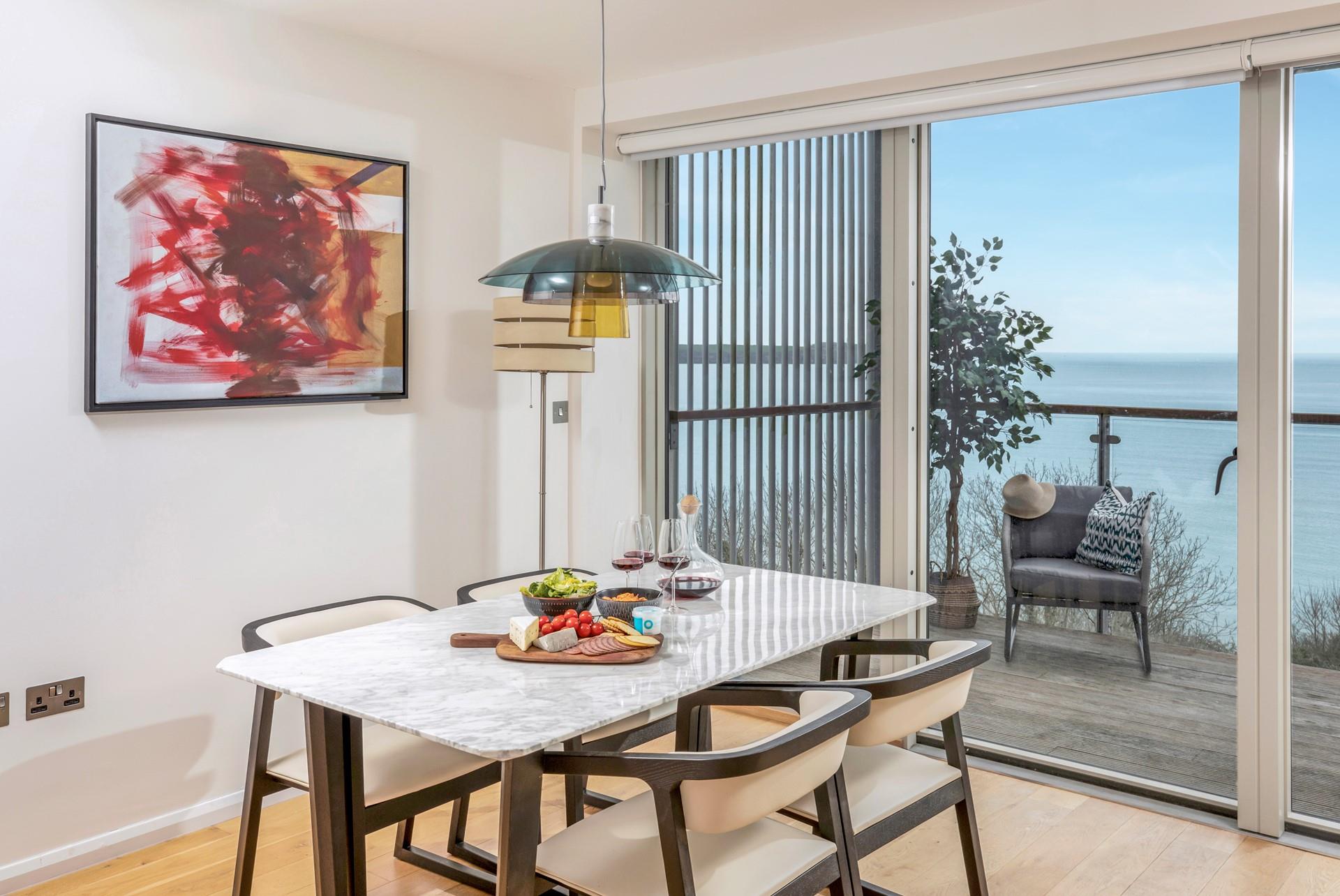 Slide open the patio doors and let the warm summer breeze in.