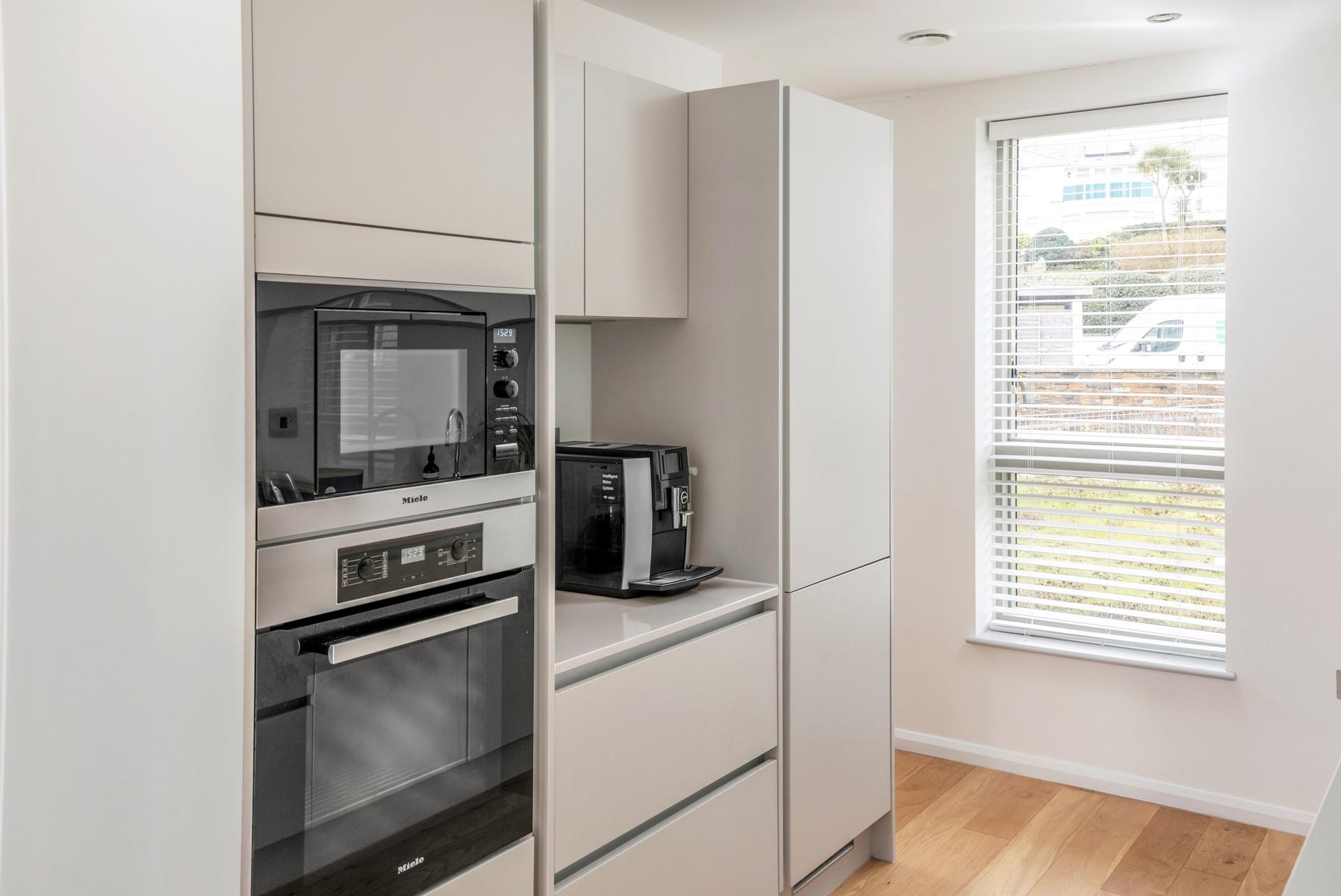 Start the day with a coffee straight from the machine.