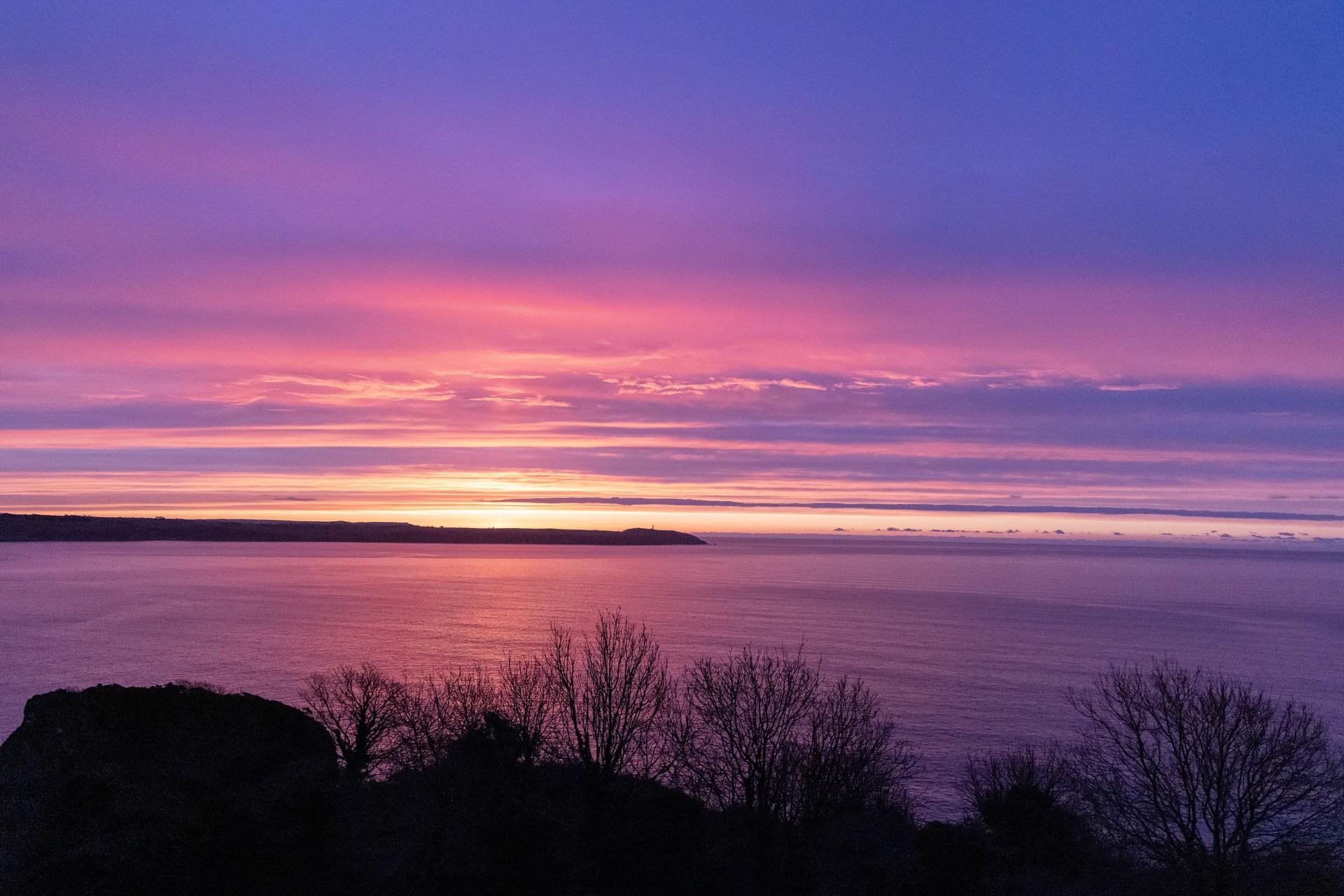 Every day enjoy nature's canvas.