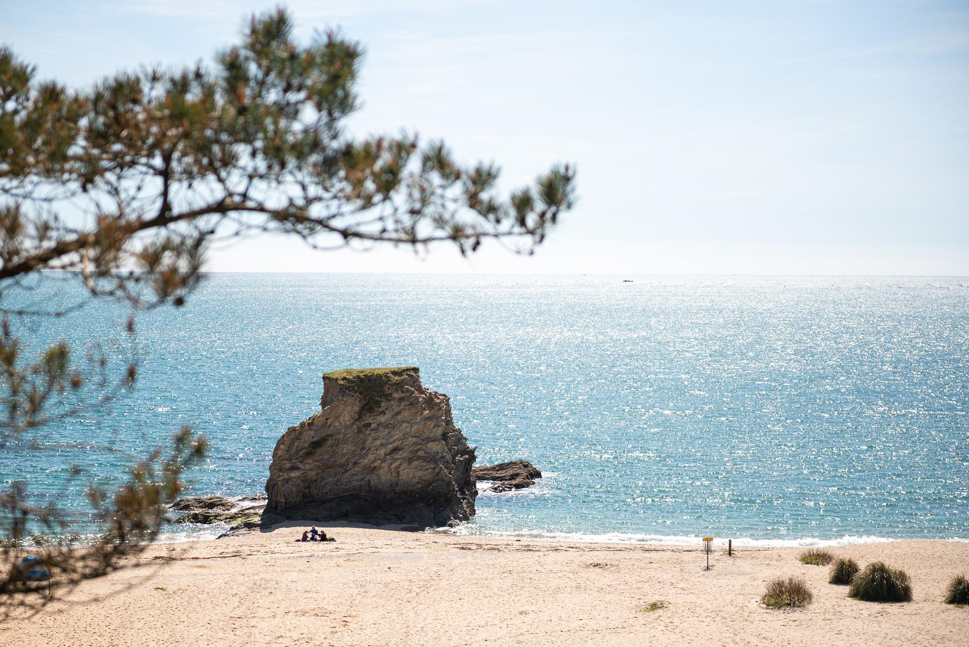 The golden sands and shimmering seas are a short stroll away!