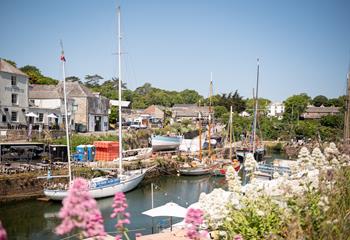 Admire the beautiful tall ships and waterfcraft. 