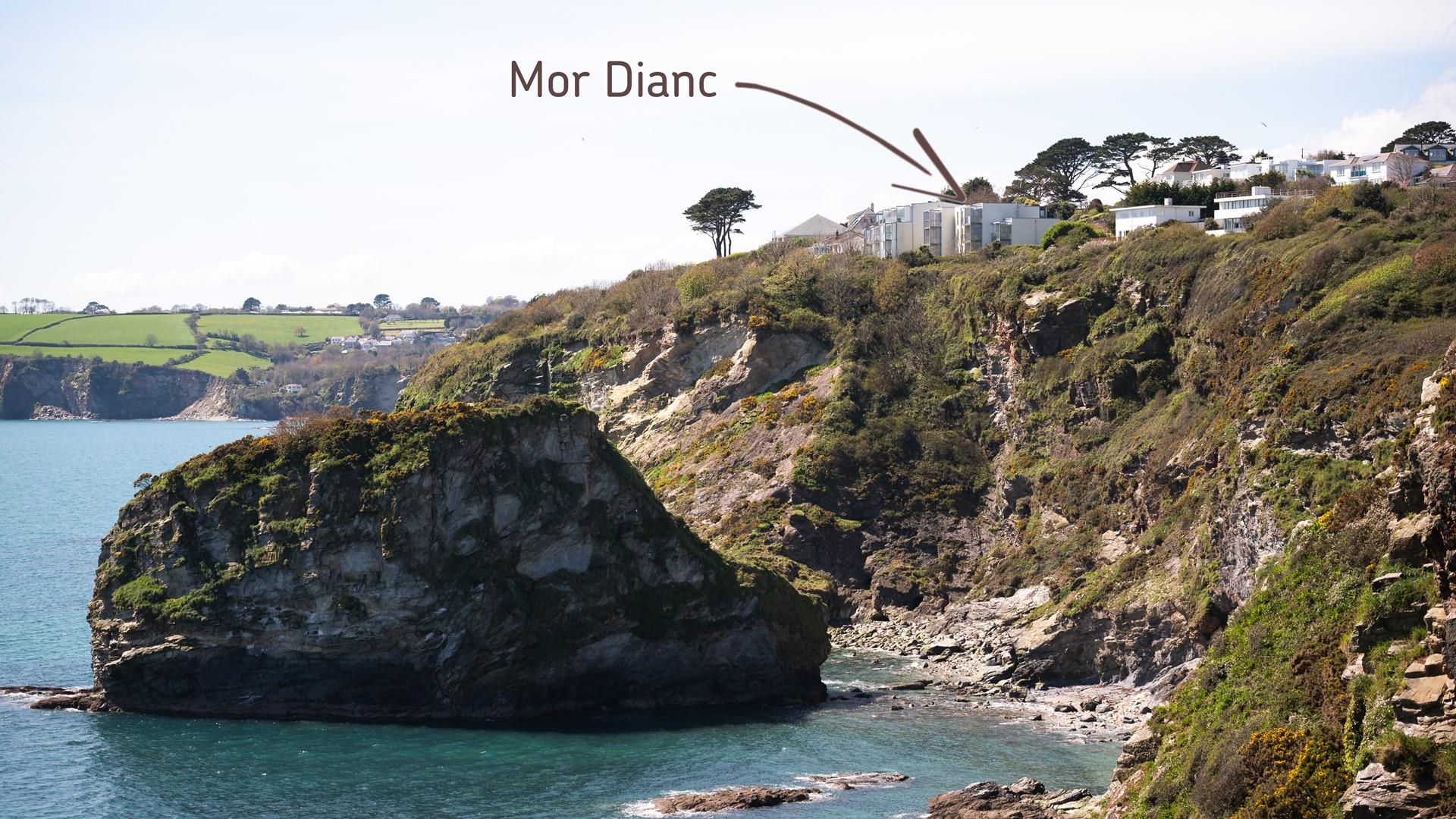 Perched on the cliffside, views don't get much better than this!