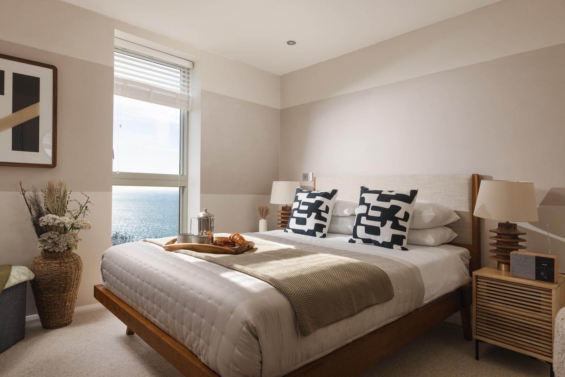 Settle into bed after a memorable day of exploring.