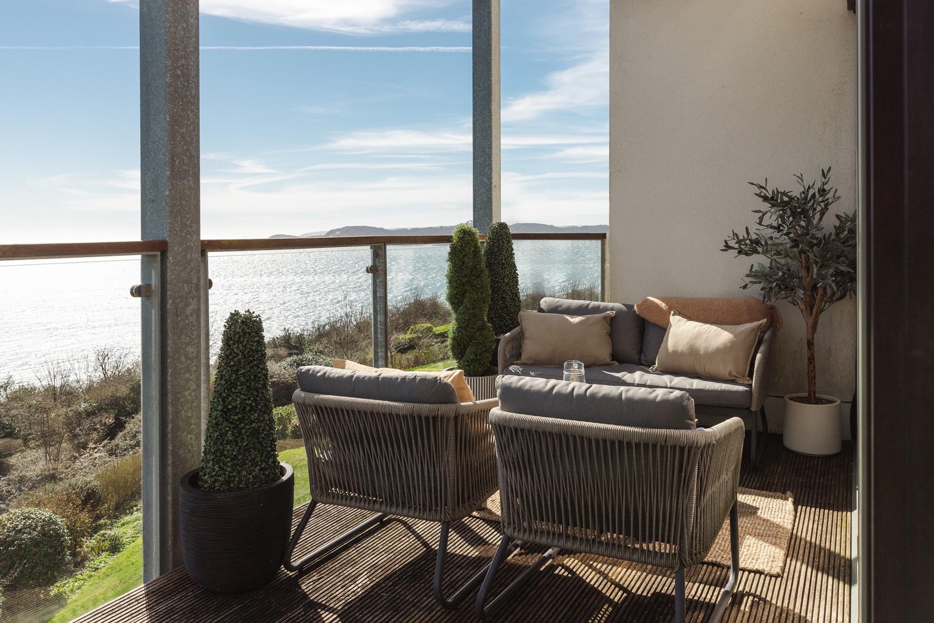 While away the hours gazing out to sea!