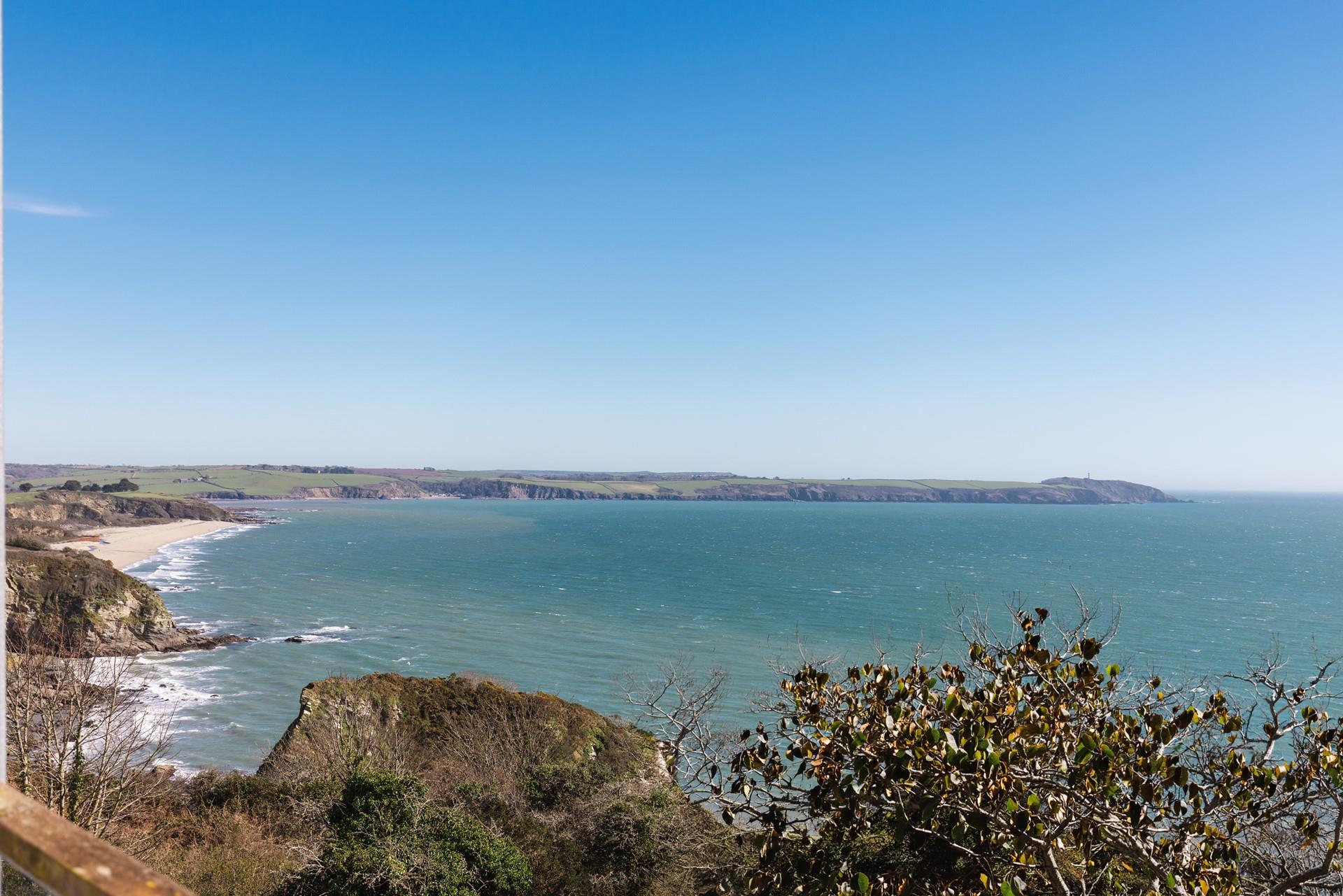 Stunning sea views of this beautiful stretch of the south coast can be enjoyed day to night.