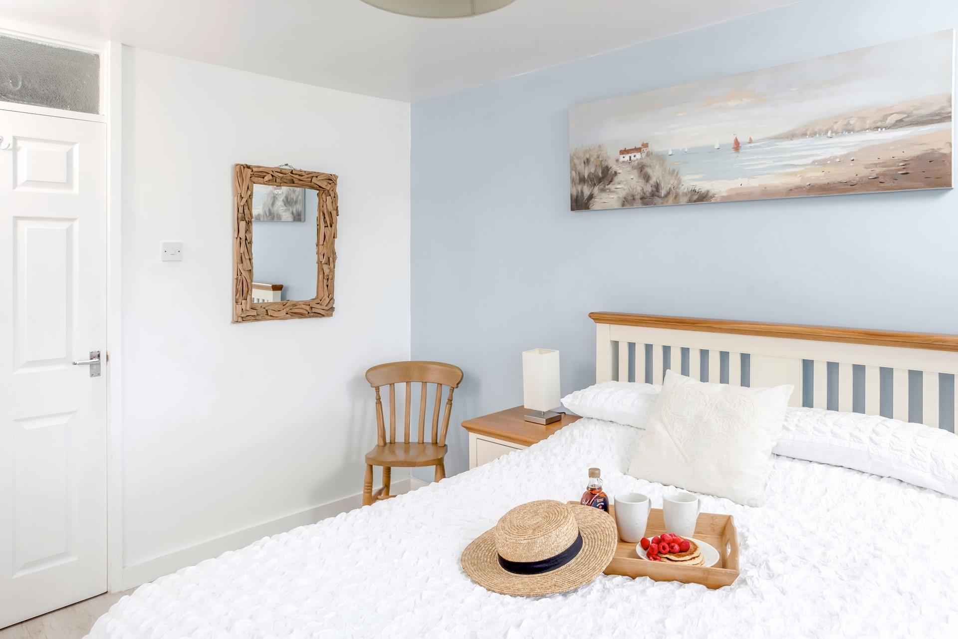 Start the day with breakfast in bed, you are on holiday after all!