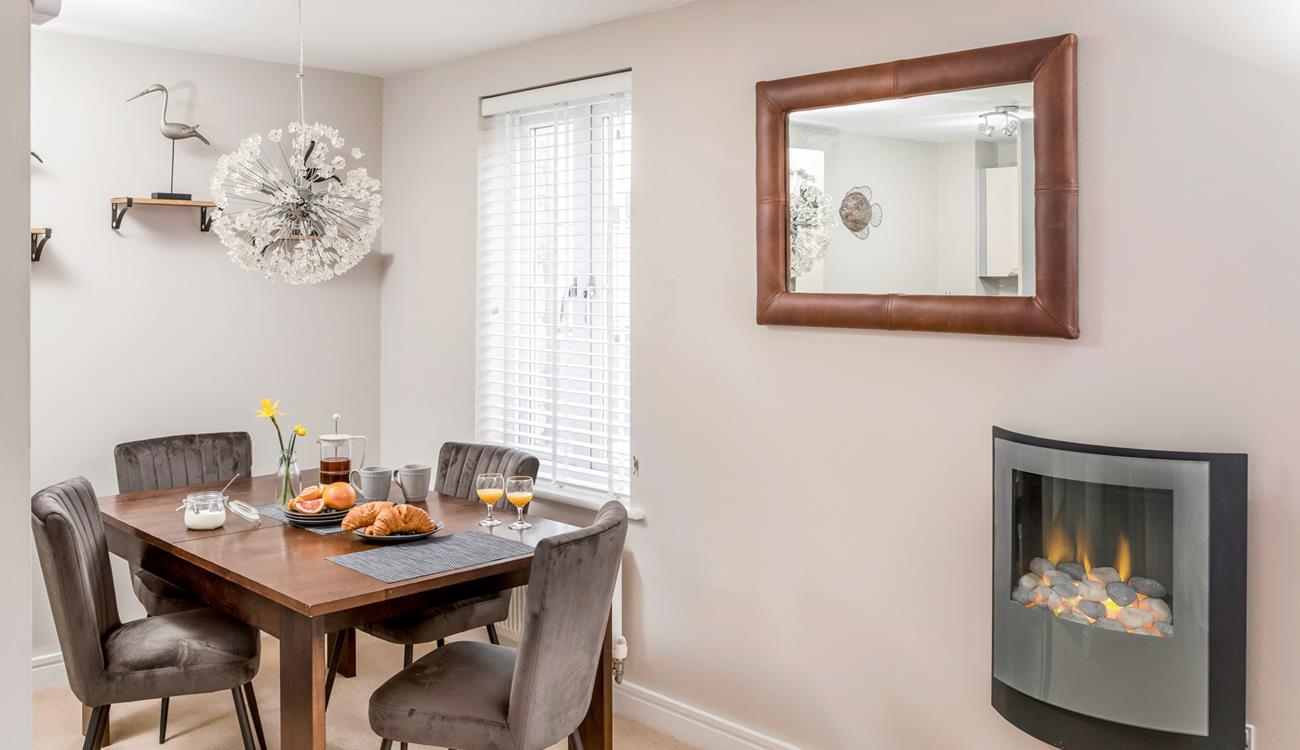 Tuck into a hearty breakfast to start the day.