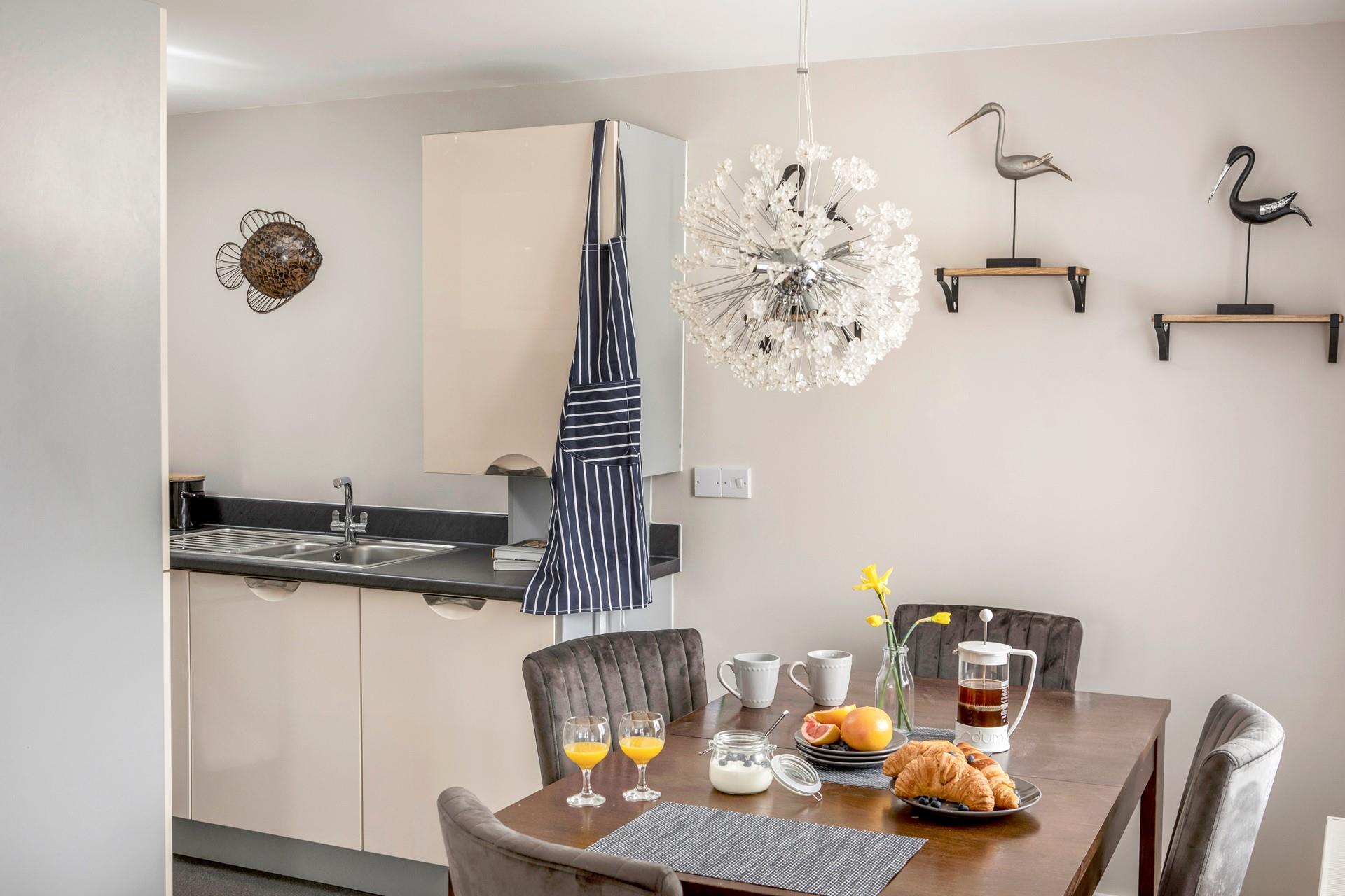 Spend quality time over meals at the dining table.