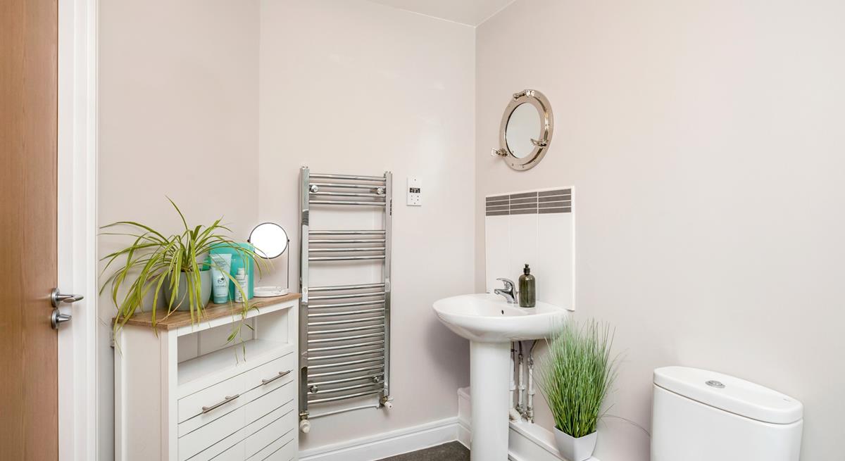 Take warm towels straight from the heated rail after a relaxing bath.