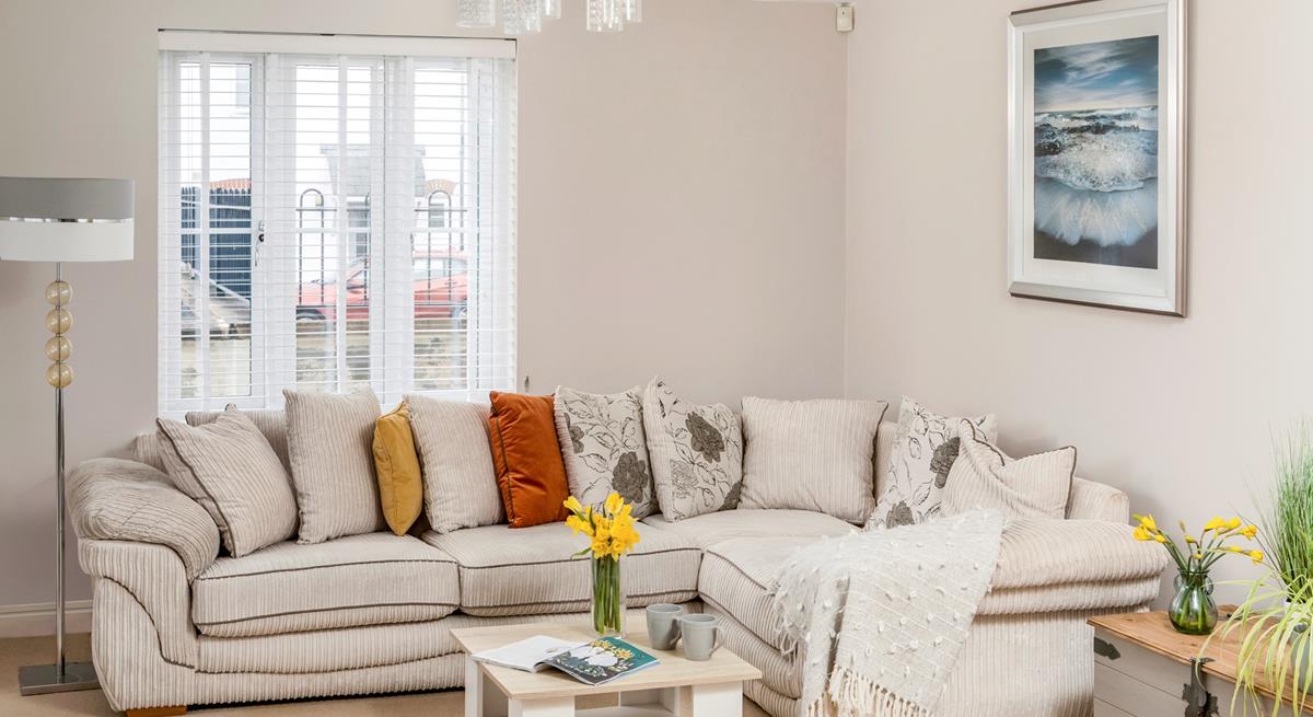 Sink into the sumptuous sofa and enjoy a cuppa whilst you decide the plans for the day.