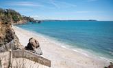 Take a dip in the crystal clear Cornish waters. - Thumbnail Image