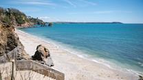Take a dip in the crystal clear Cornish waters.