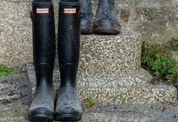 Grab your wellies and take a countryside stroll.