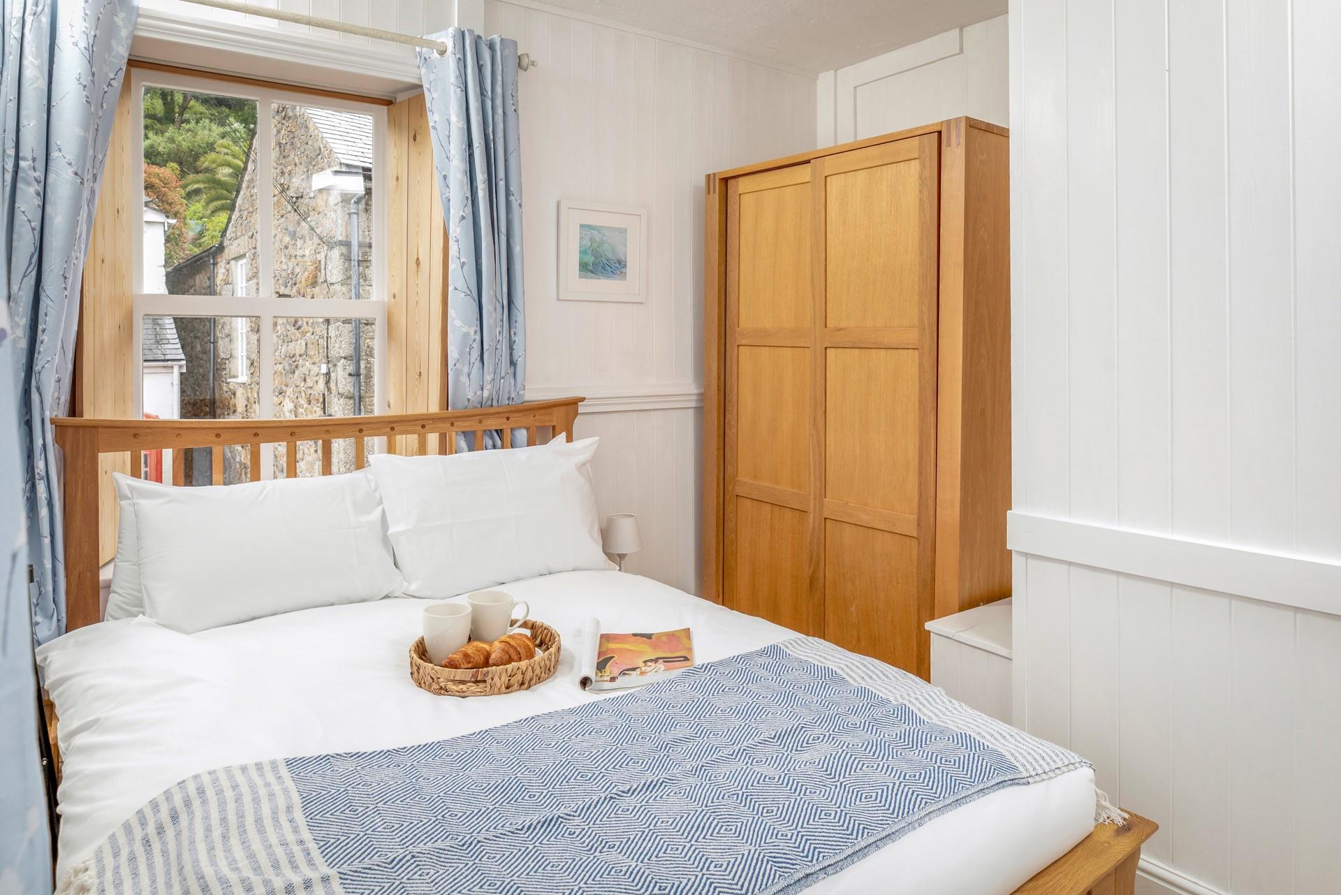 Tuck into warm buttery pastries in the morning.