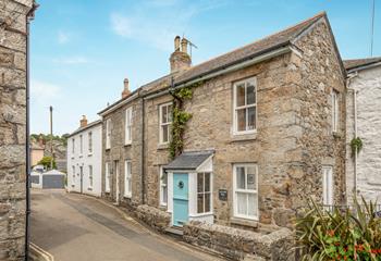 Take a short stroll to Mousehole Harbour in the morning.