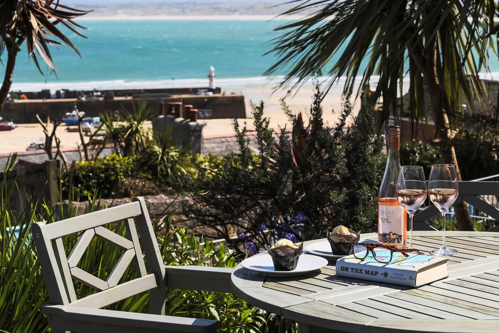 Soak up the sun with an al fresco drink.