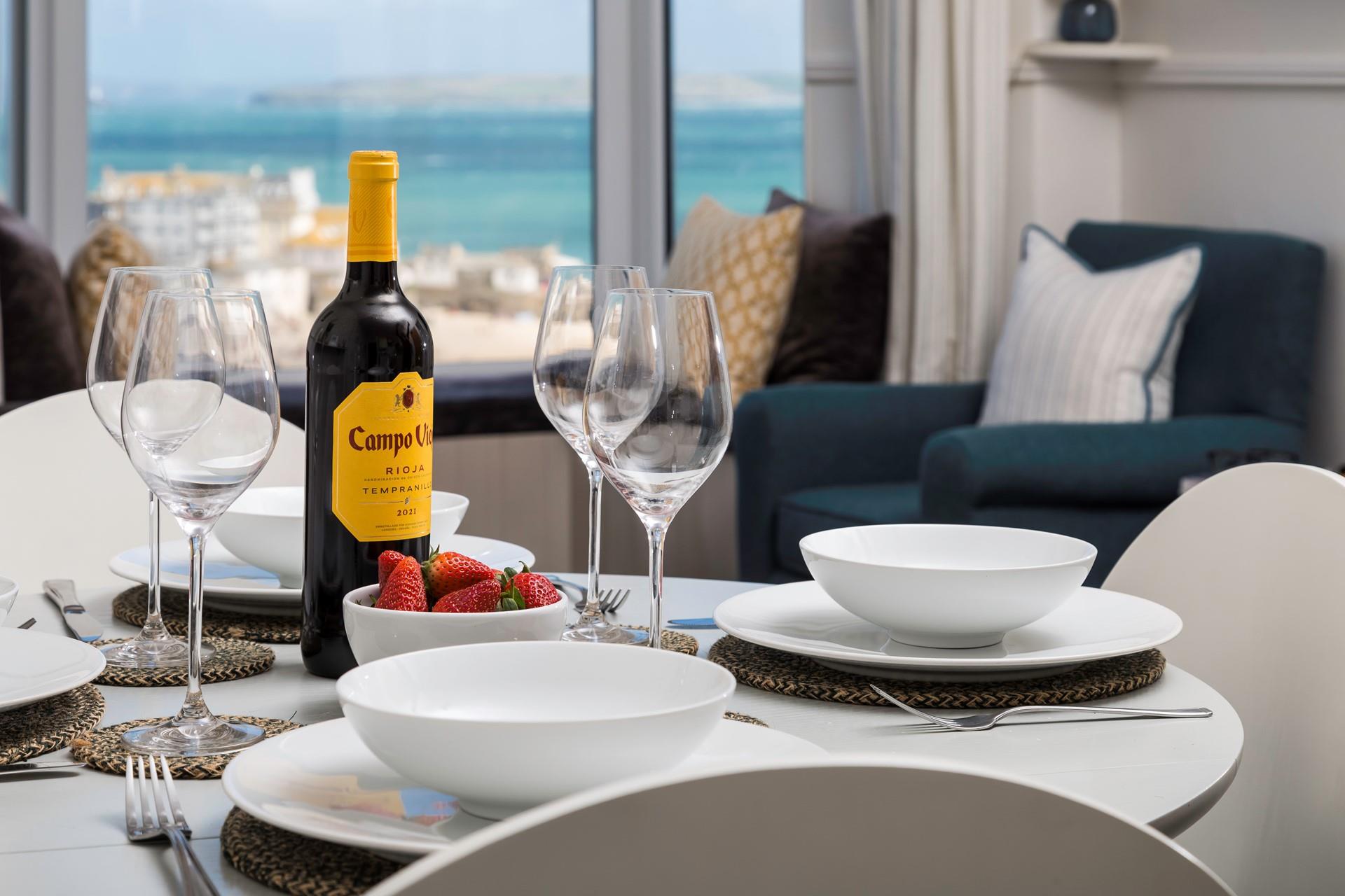 Enjoy a meal with a view!