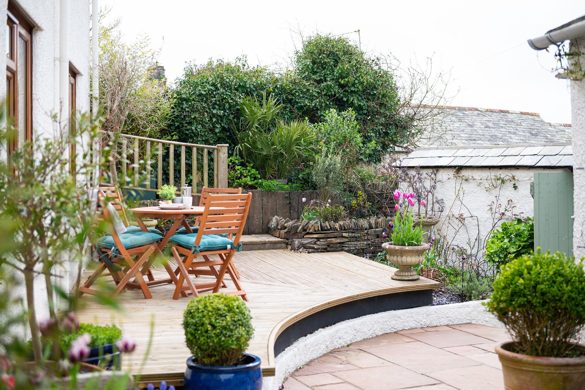 Soak up the sunshine with a glass of something cold.