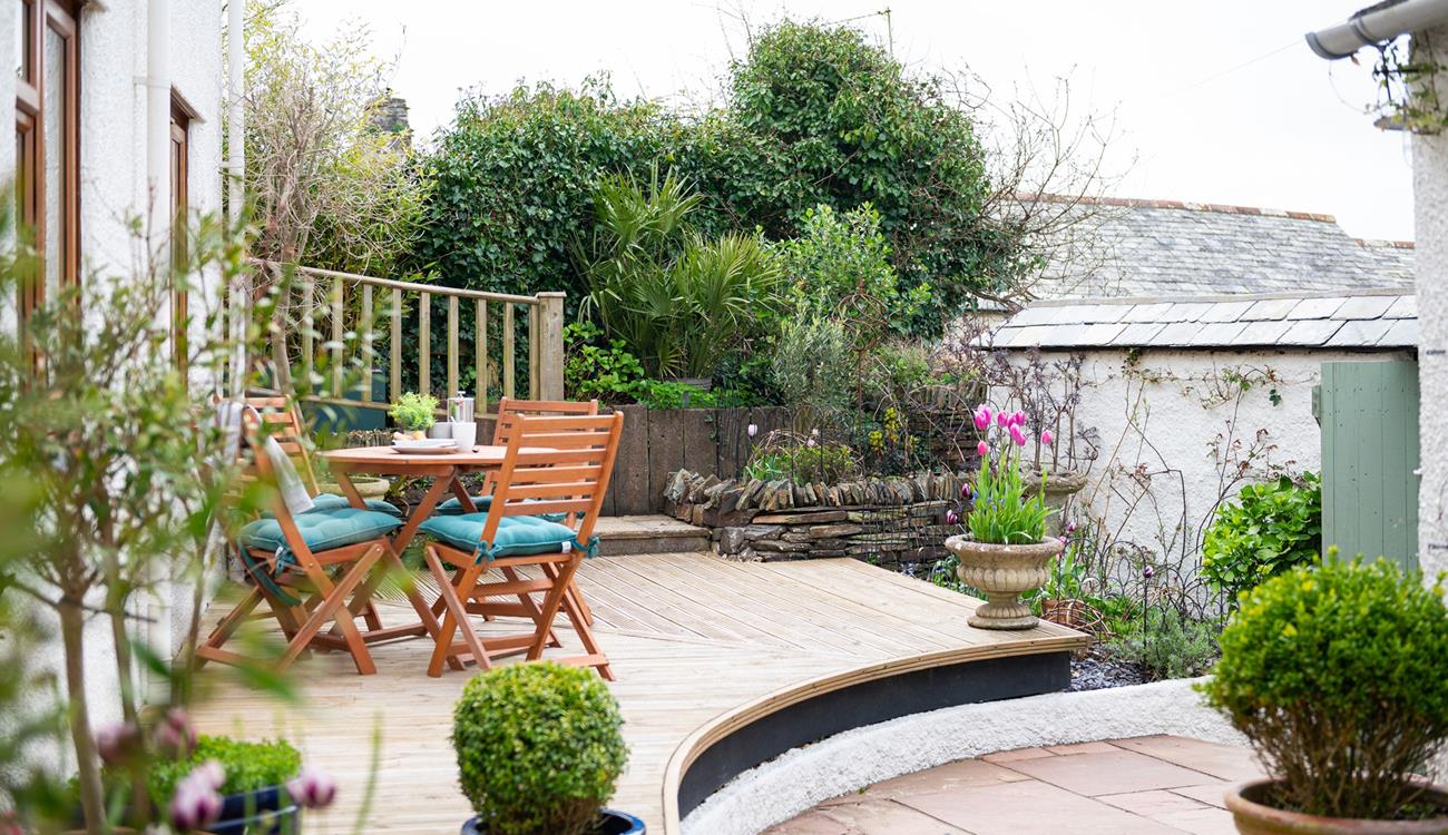 Soak up the sunshine with a glass of something cold.