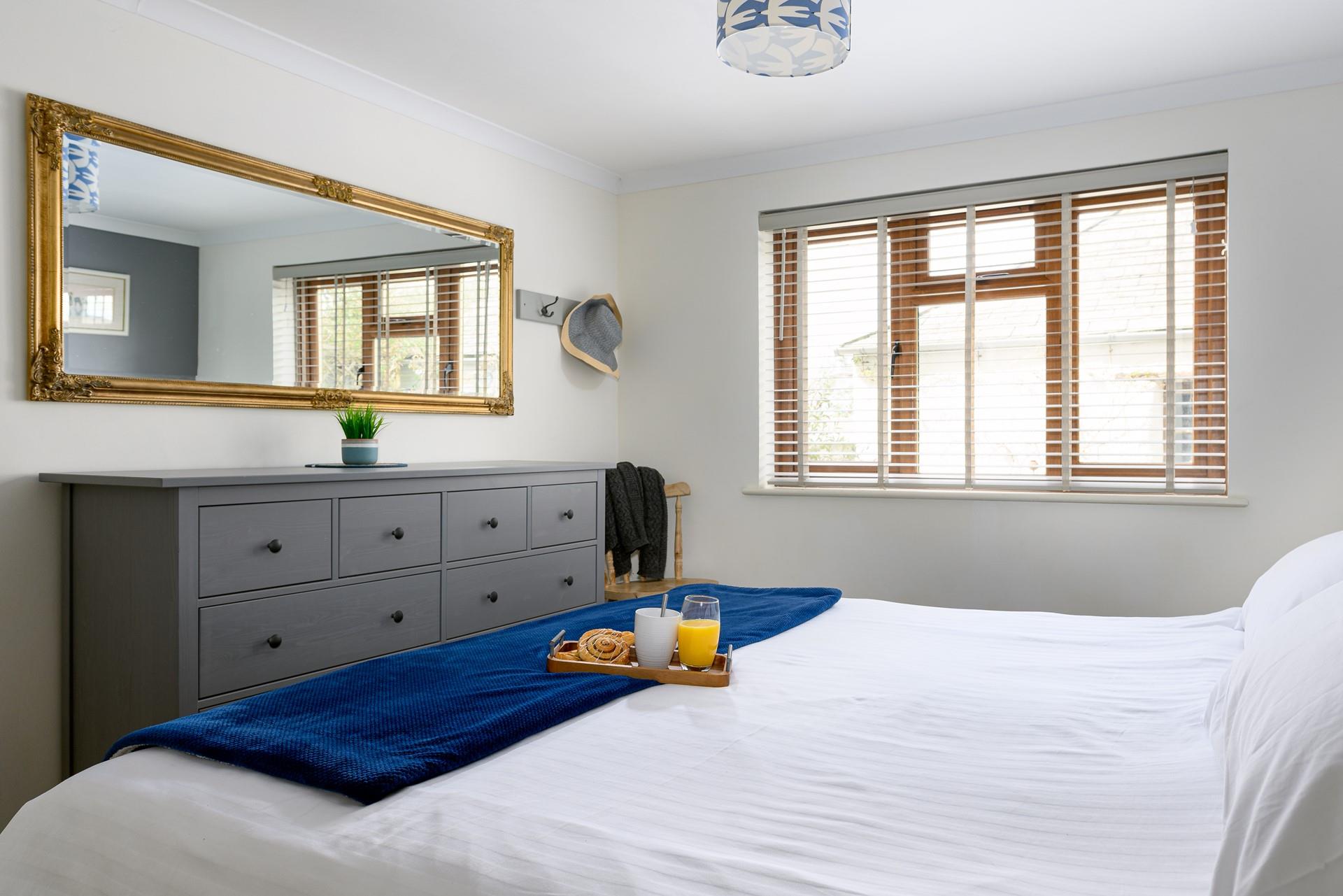 Tuck into bed after a busy day of exploring Cornwall.