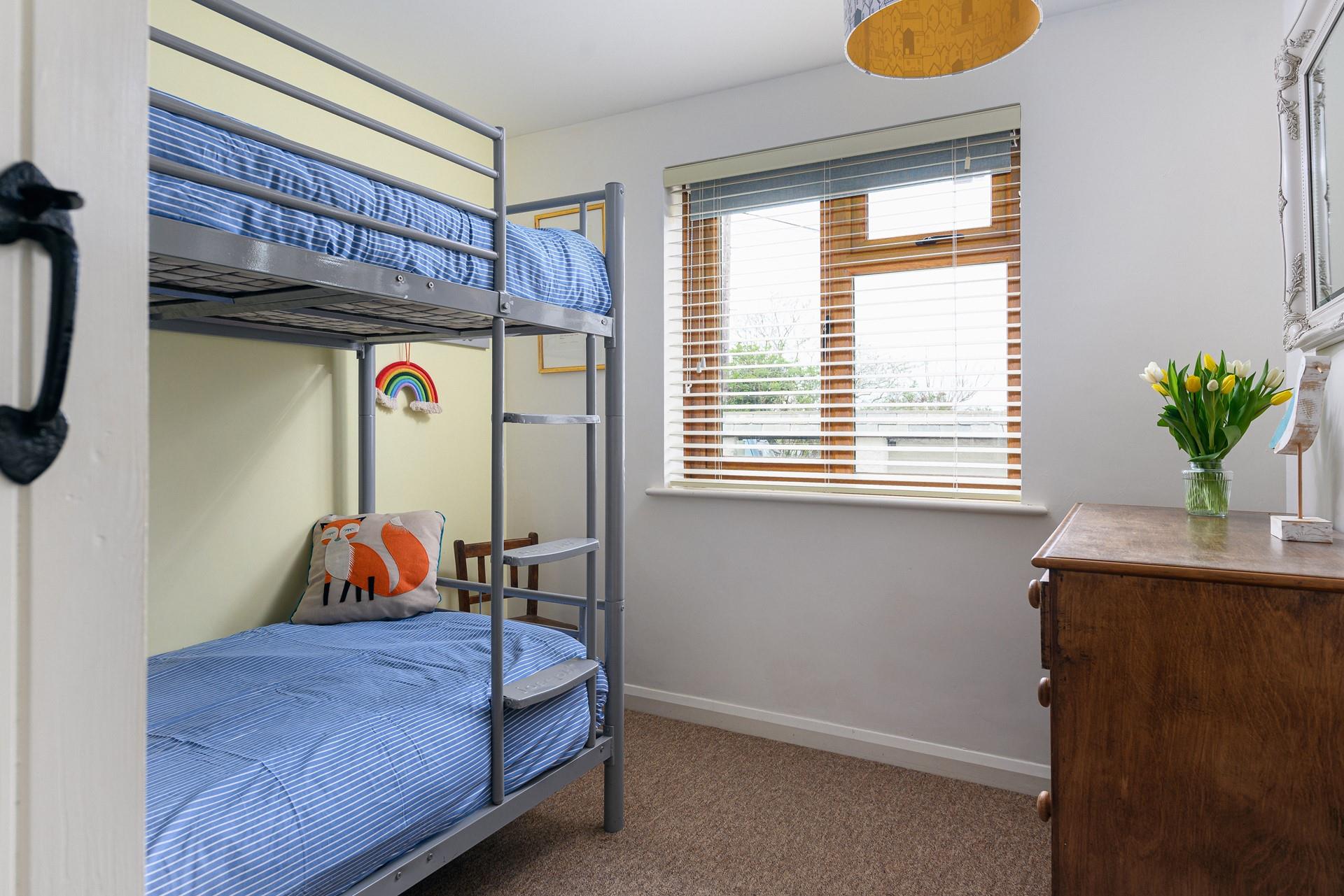 The bunk beds are perfect for the little ones!