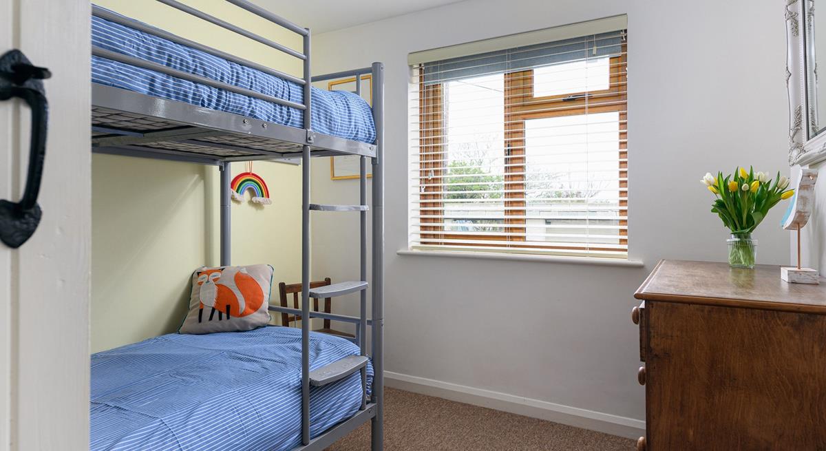 The bunk beds are perfect for the little ones!