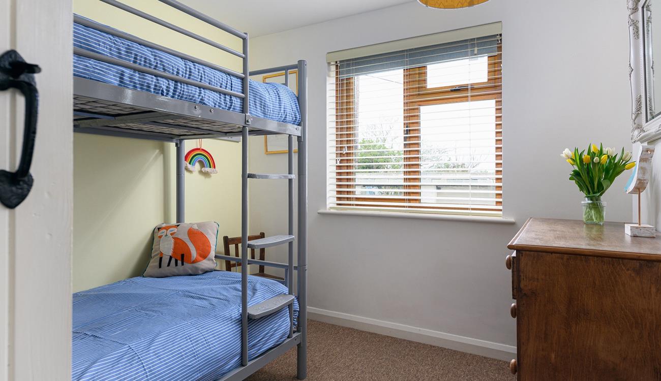 The bunk beds are perfect for the little ones!